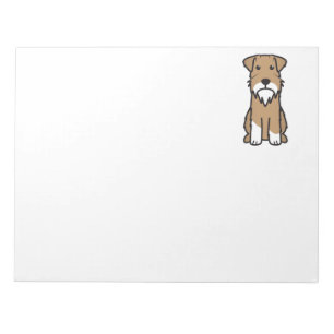 Bloc De Notas Dibujo animado del perro del Schnauzer miniatura