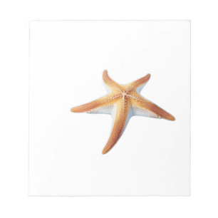 Bloc De Notas Dibujo de acuarela de estrella de mar