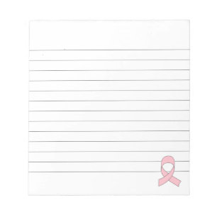 Bloc De Notas Dibujo de cinta rosada en línea