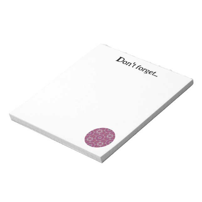 Bloc De Notas Diez del kaleidoscopio del volumen nueve (Lado Izquierdo)