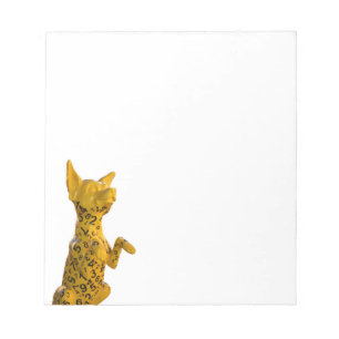 Bloc De Notas dígitos de perro