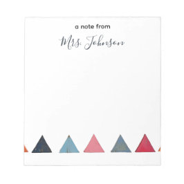 Bloc De Notas Diminuto regalo de profesor Personalizado de Entre