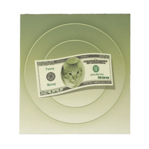 Bloc De Notas Dinero gracioso