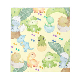 Bloc De Notas Dino Pequeño Adorable