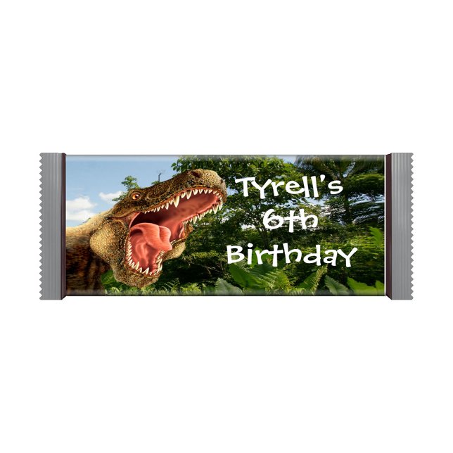 Bloc De Notas Dinosaur T Rex Cumpleaños Candy Bar Wrappers (Subido por el creador)