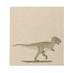 Bloc De Notas Dinosaurio cretáceo Tyrannosaurus rex