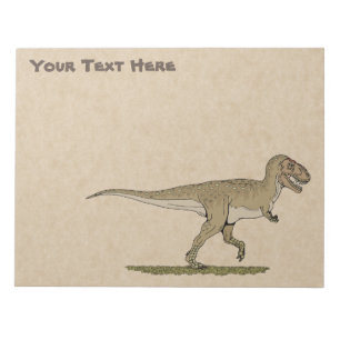 Bloc De Notas Dinosaurio cretáceo Tyrannosaurus rex