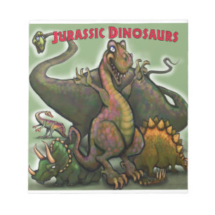 Bloc De Notas Dinosaurios Jurásicos