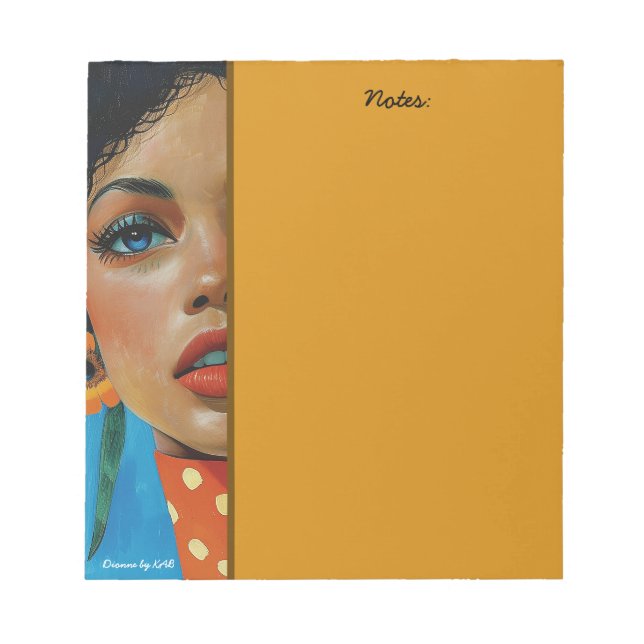 Bloc De Notas Dionne de KAB Notepads (Frente)