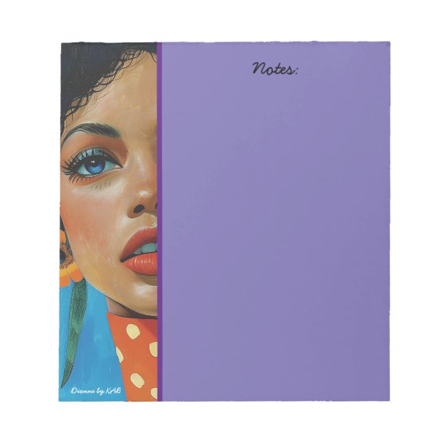 Bloc De Notas Dionne de KAB Notepads (Frente)