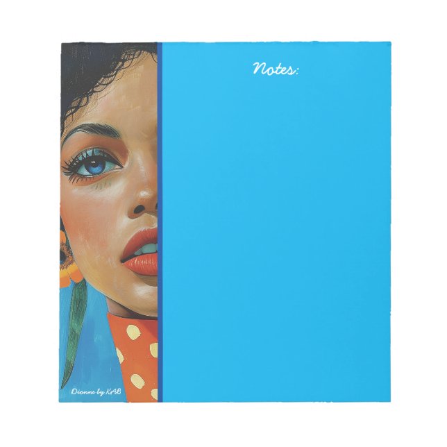 Bloc De Notas Dionne de KAB Notepads (Frente)