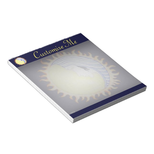 Bloc De Notas Diosa de la Luna (Lado Derecho)