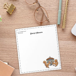 Bloc De Notas Discoteca de ardilla personalizada