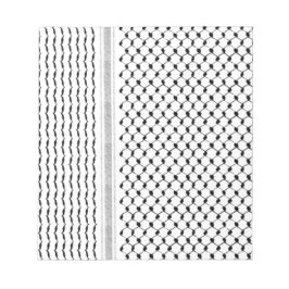 Bloc De Notas Diseñado por el Personalizado Kufiya palestino