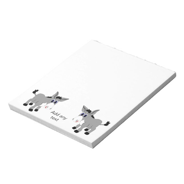 Bloc De Notas Diseño de burro (Lado Izquierdo)