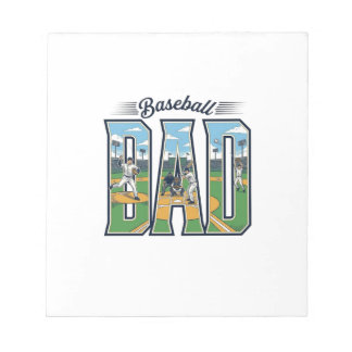 Bloc De Notas Diseño de camiseta con letra grabada para papá de