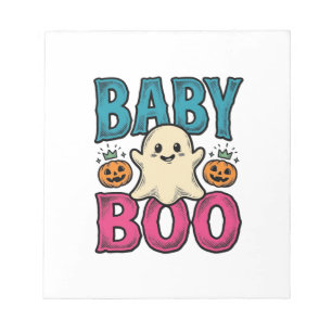 Bloc De Notas Diseño de camiseta de fantasma de Halloween vintag
