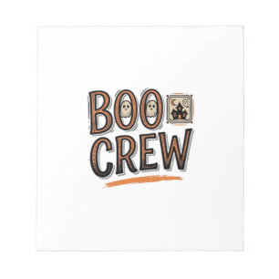 Bloc De Notas Diseño de camiseta de grabado vintage de Halloween