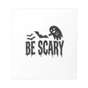 Bloc De Notas Diseño de camiseta de Halloween de murciélago fant