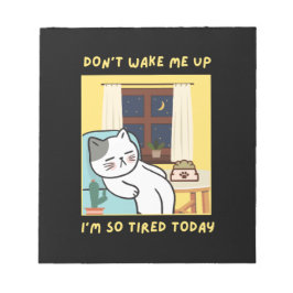 Bloc De Notas diseño de gatos divertidos para los niños - diseño