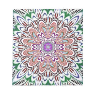 Bloc De Notas diseño de mandala