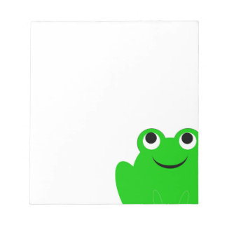 Bloc De Notas Diseño de rana