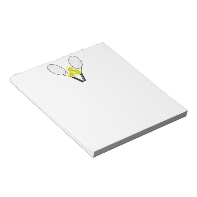 Bloc De Notas Diseño de tenis (Lado Derecho)