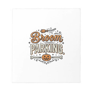 Bloc De Notas Diseño de vector de bruja vintage de Halloween de 