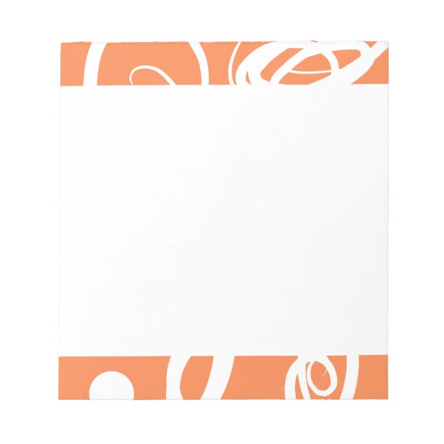 Bloc De Notas Diseño floreciente Notepad (Frente)