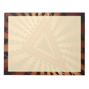 Bloc De Notas Diseño gráfico fractal moderno de 3D Fantasy Netwo
