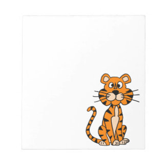 Bloc De Notas Diseño maravilloso del tigre Personalizado