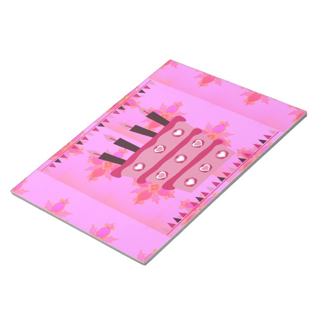 Bloc De Notas Disfruta de un maravilloso cumpleaños feliz (Lado Derecho)