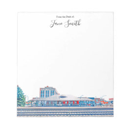 Bloc De Notas Distrito de Berwyn Depot personalizado