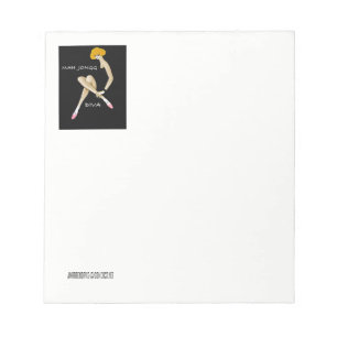 Bloc De Notas Diva Notecard del Mah Jongg