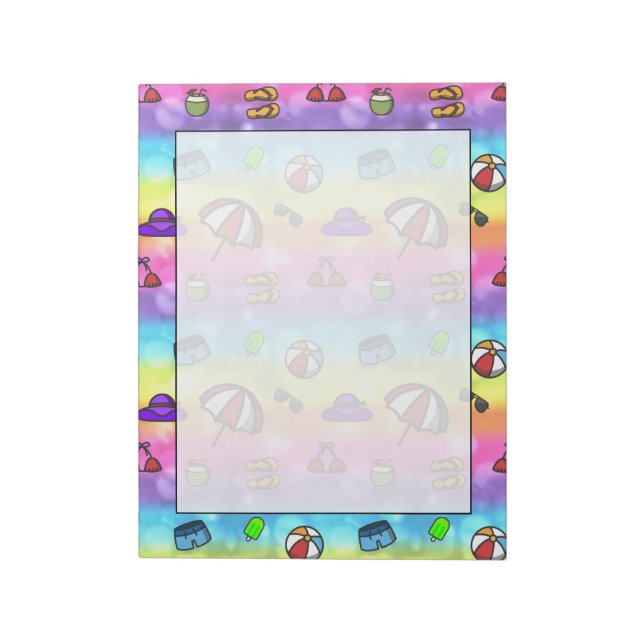 Bloc De Notas Diversión de verano (Lado Izquierdo)