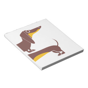 Bloc De Notas Divertido dachshund lindo para padres de perros la