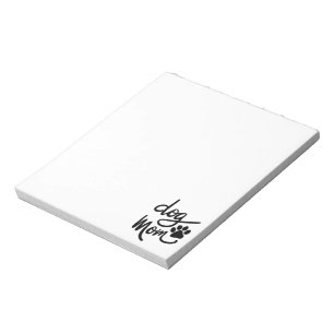 Bloc De Notas Divertido perro Paw Dog Mom