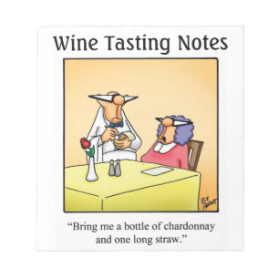 Bloc De Notas Divertido "Spectickles" de revista de vino