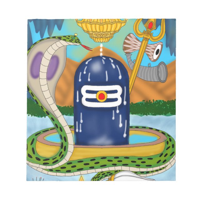Bloc De Notas Divine Shivlingam Stationary Collection – Spiritua (Frente)