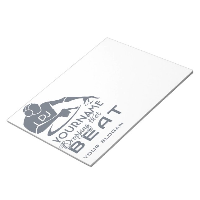 Bloc De Notas DJ custom notepads (Lado Derecho)