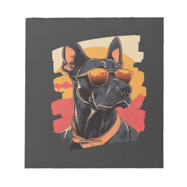 Bloc De Notas Doberman (Frente)