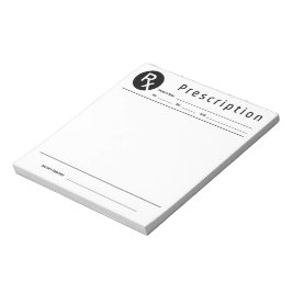 Bloc De Notas Doctor Prescription Notepad – Editable Doctor RX 