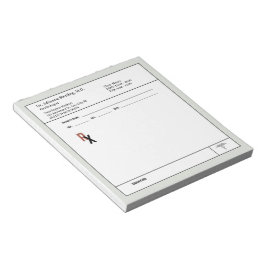 Bloc De Notas Doctor Prescription Notepad – Editable Doctor RX