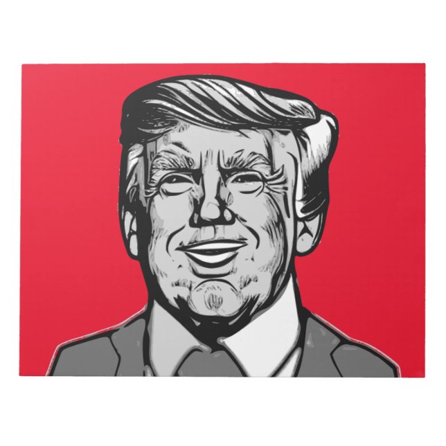 BLOC DE NOTAS DONALD TRUMP (Frente)