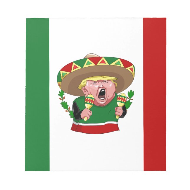 Bloc De Notas donald trump mexicano (Frente)