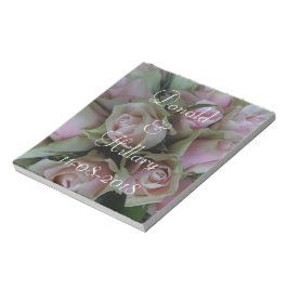 Bloc De Notas Donald y Hillary Boda con fecha novia gracias