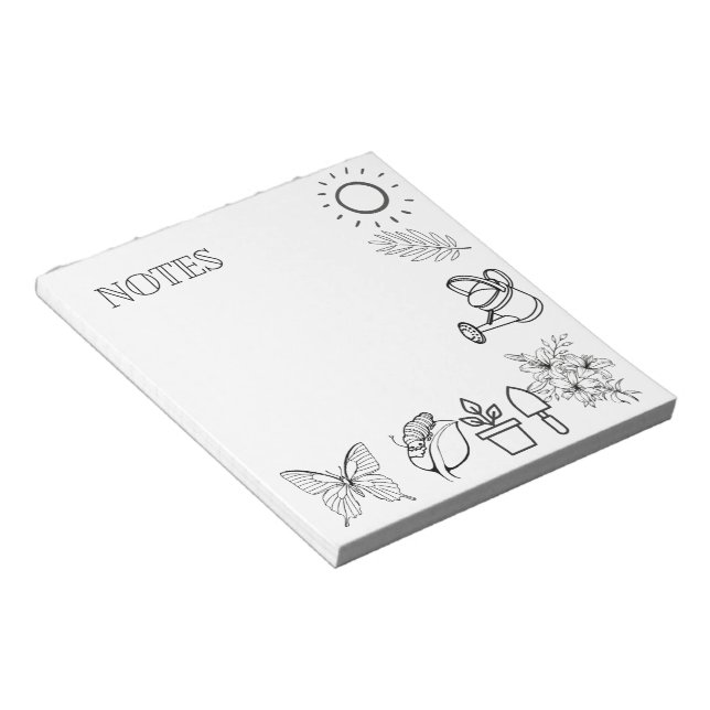 Bloc De Notas Doodle Notepad (Lado Derecho)