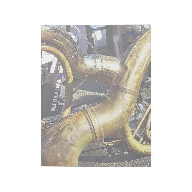 Bloc De Notas Dos Sousáfonos Y Tambores (Lado Izquierdo)