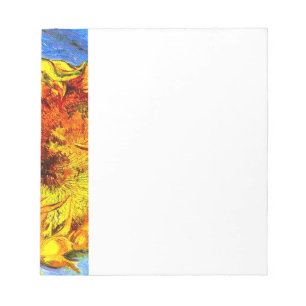 Bloc De Notas Dos Sunflowers Van Gogh