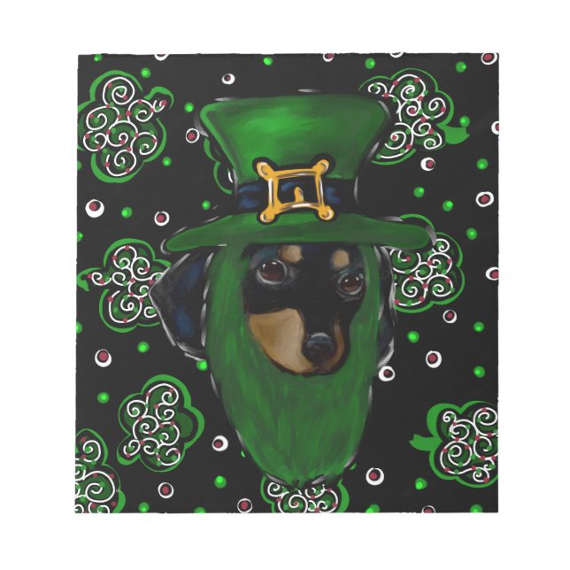 Bloc De Notas Doxie St. Patty (Frente)